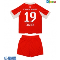Bayern Munich Alphonso Davies #19 Domaci Dres za djecu 2025-26 Kratak Rukav (+ Kratke hlače)